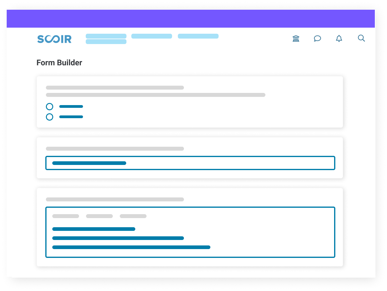 Career Readiness for Middle and High Schools - Form Builder example in Scoir